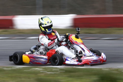 Kart fahren mit den Rennfahrern Nico Müller aus der Schweiz und Markus Winkelhock aus Deutschland