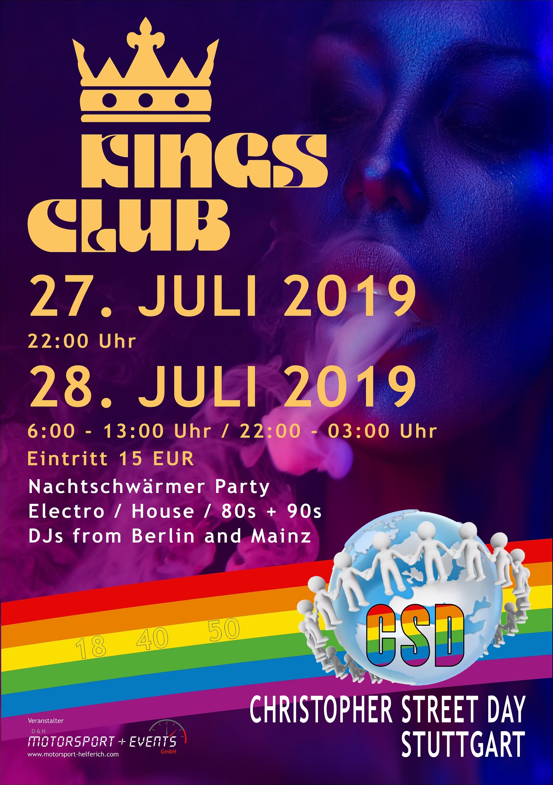 Weltstadtflair für Stuttgart: Nachtschwärmer-Partys im Kings Club